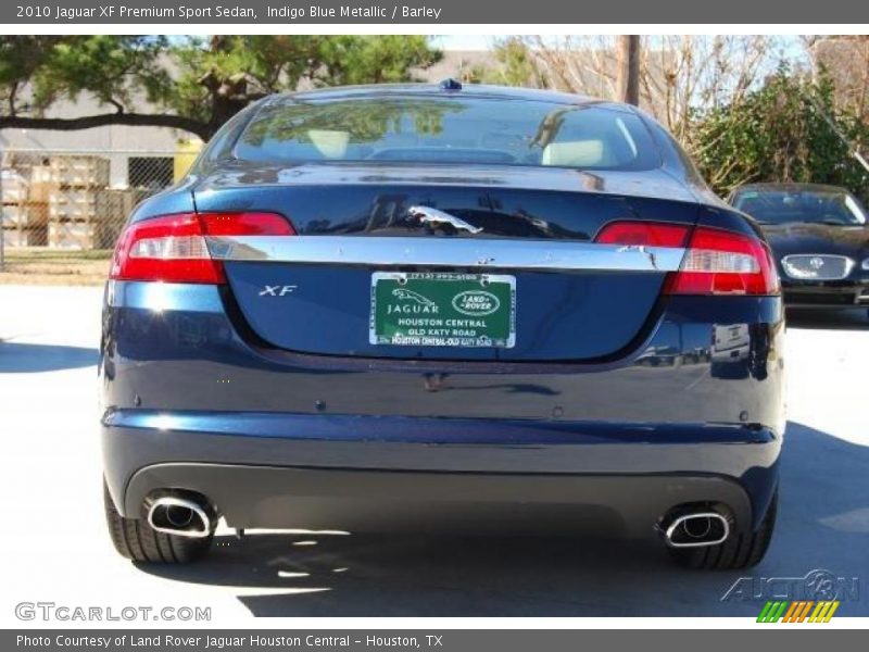 Indigo Blue Metallic / Barley 2010 Jaguar XF Premium Sport Sedan