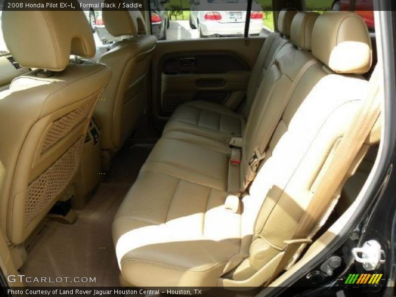 Formal Black / Saddle 2008 Honda Pilot EX-L