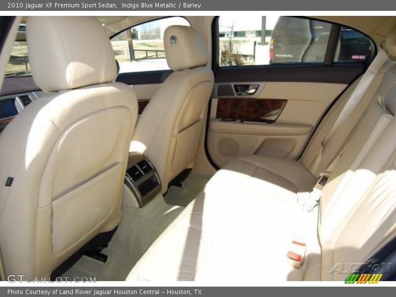 Indigo Blue Metallic / Barley 2010 Jaguar XF Premium Sport Sedan
