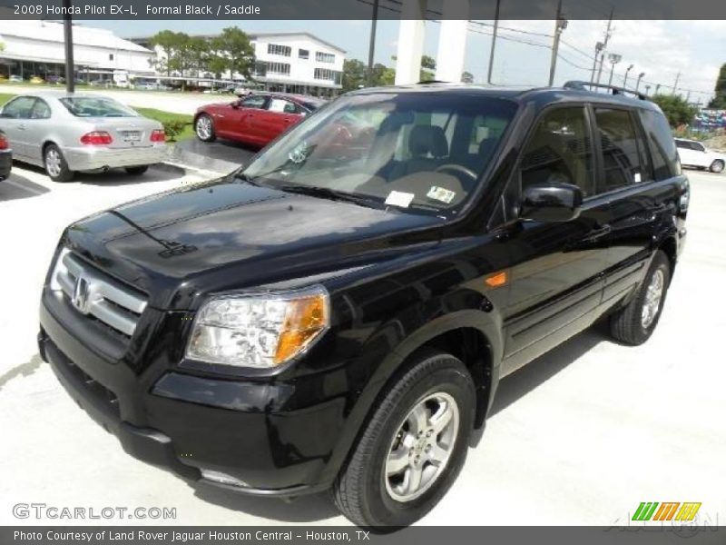 Formal Black / Saddle 2008 Honda Pilot EX-L