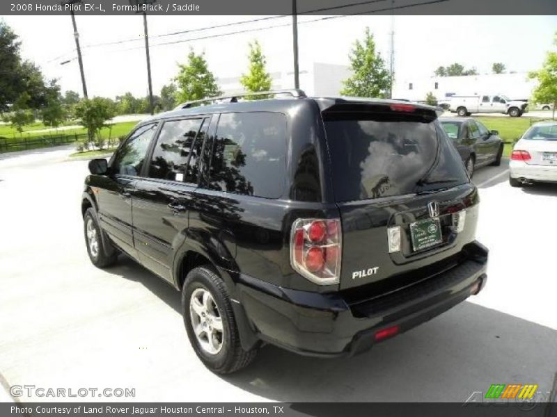 Formal Black / Saddle 2008 Honda Pilot EX-L