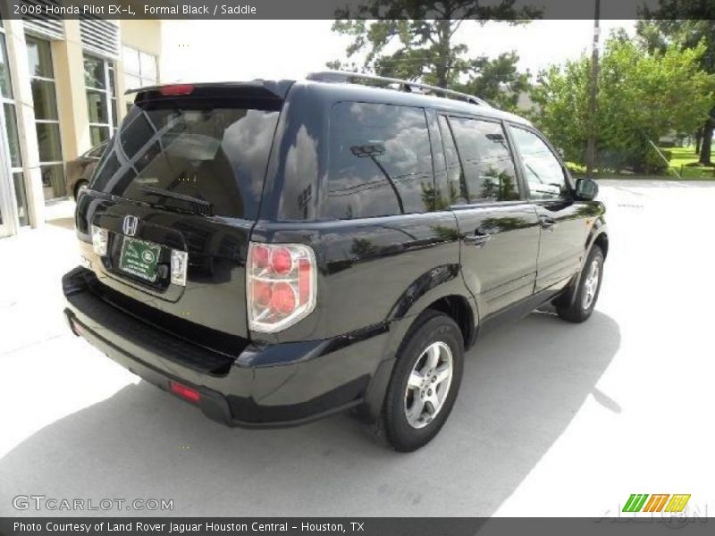 Formal Black / Saddle 2008 Honda Pilot EX-L