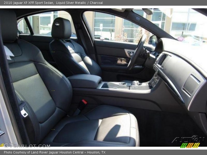 Liquid Silver Metallic / Charcoal 2010 Jaguar XF XFR Sport Sedan