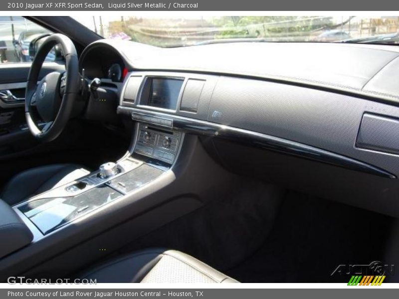 Liquid Silver Metallic / Charcoal 2010 Jaguar XF XFR Sport Sedan