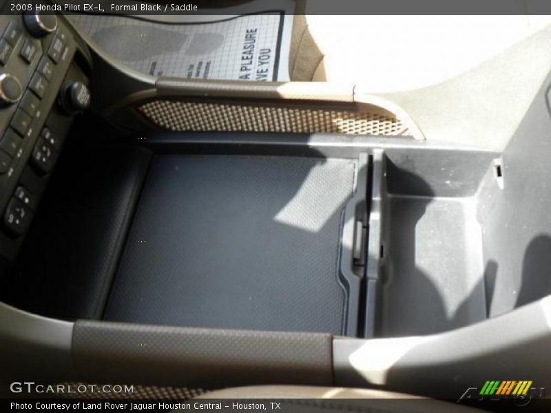 Formal Black / Saddle 2008 Honda Pilot EX-L