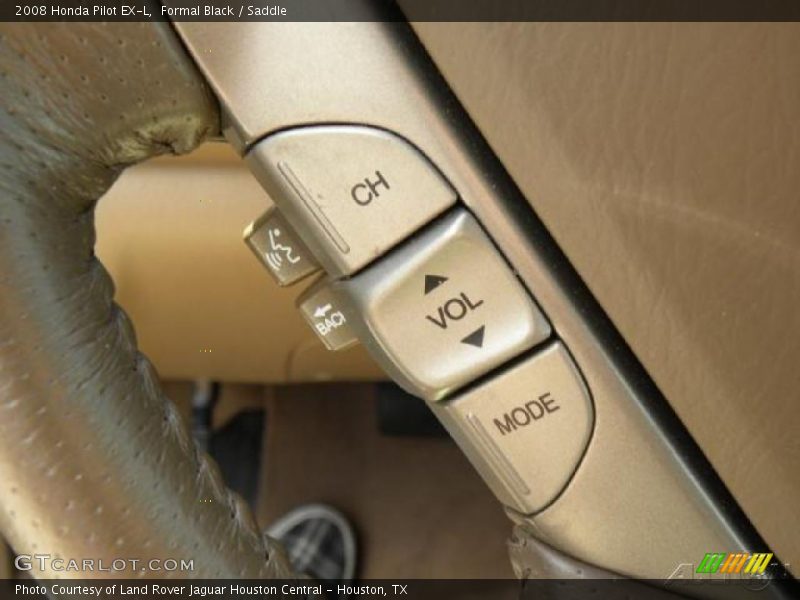 Formal Black / Saddle 2008 Honda Pilot EX-L