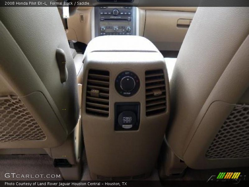 Formal Black / Saddle 2008 Honda Pilot EX-L