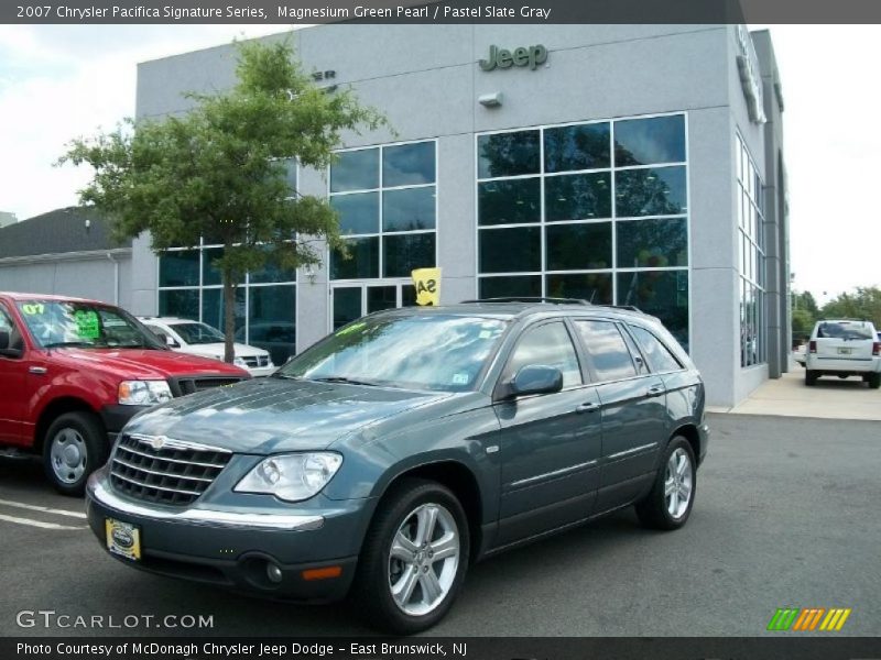 Magnesium Green Pearl / Pastel Slate Gray 2007 Chrysler Pacifica Signature Series