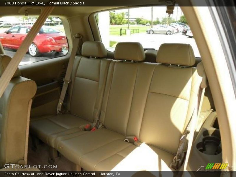 Formal Black / Saddle 2008 Honda Pilot EX-L