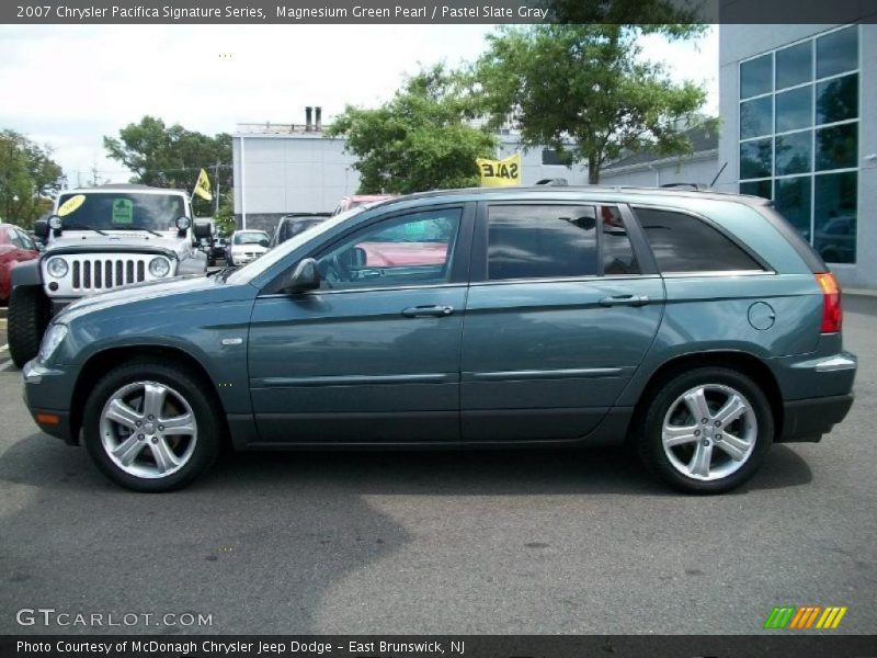 Magnesium Green Pearl / Pastel Slate Gray 2007 Chrysler Pacifica Signature Series