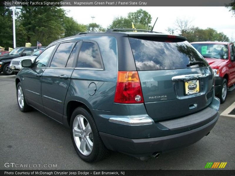 Magnesium Green Pearl / Pastel Slate Gray 2007 Chrysler Pacifica Signature Series