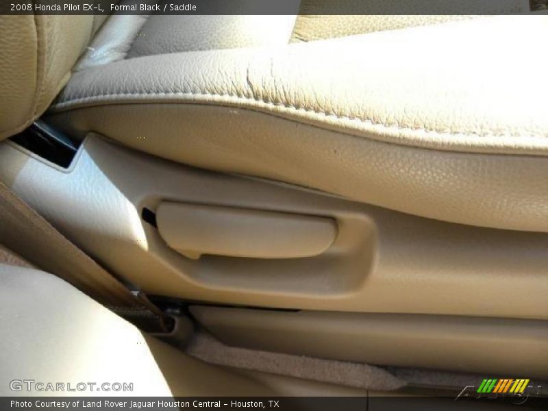 Formal Black / Saddle 2008 Honda Pilot EX-L