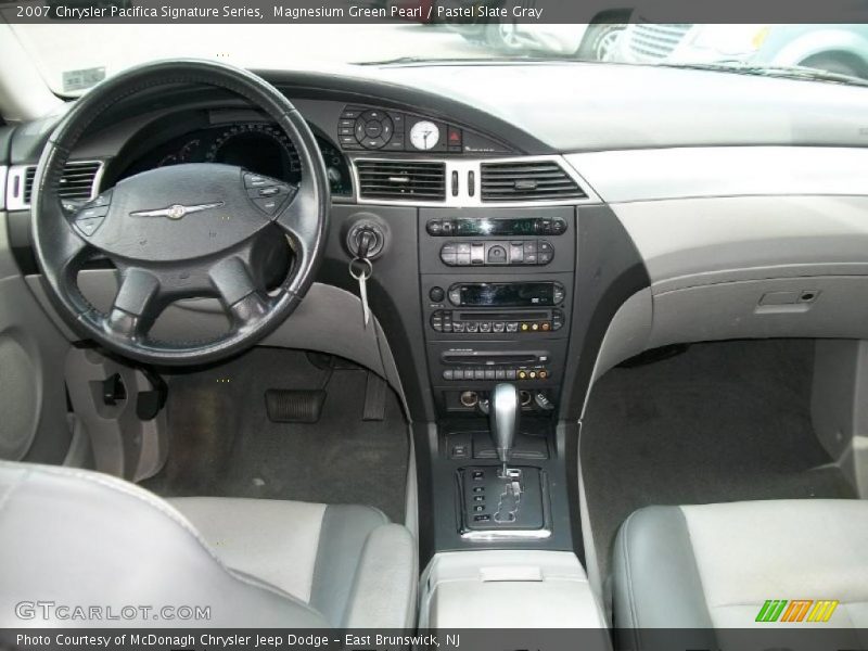 Magnesium Green Pearl / Pastel Slate Gray 2007 Chrysler Pacifica Signature Series
