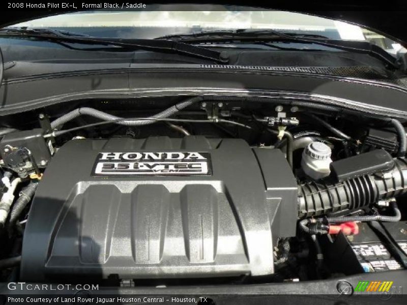 Formal Black / Saddle 2008 Honda Pilot EX-L