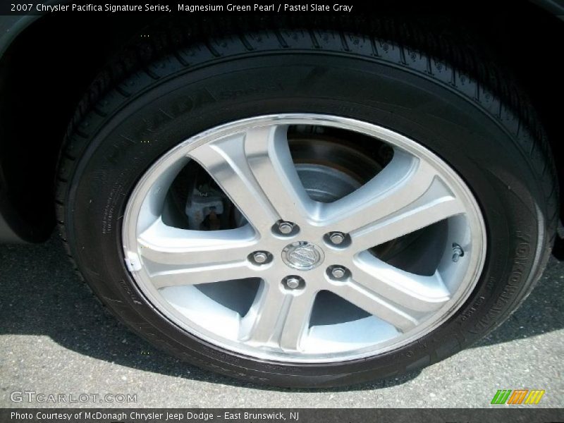 Magnesium Green Pearl / Pastel Slate Gray 2007 Chrysler Pacifica Signature Series