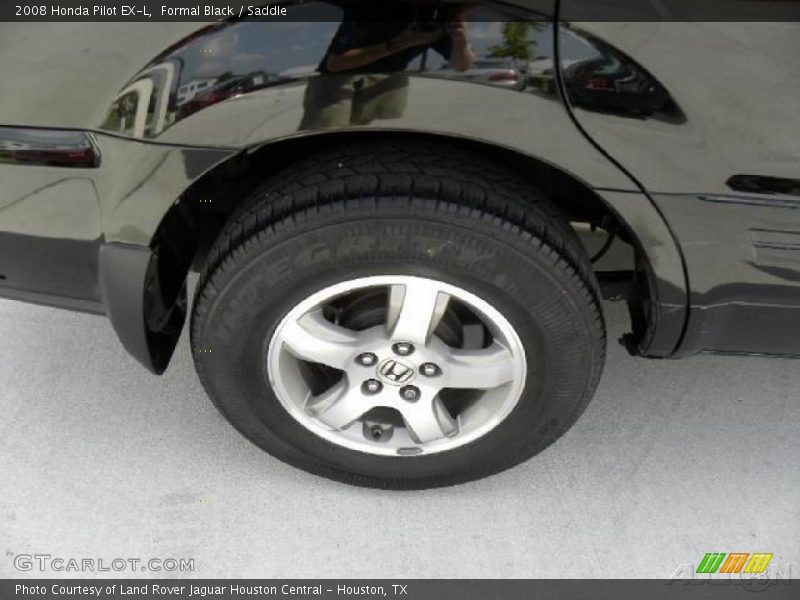 Formal Black / Saddle 2008 Honda Pilot EX-L