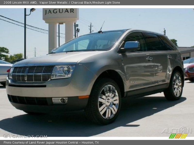 Vapor Silver Metallic / Charcoal Black/Medium Light Stone 2008 Lincoln MKX AWD