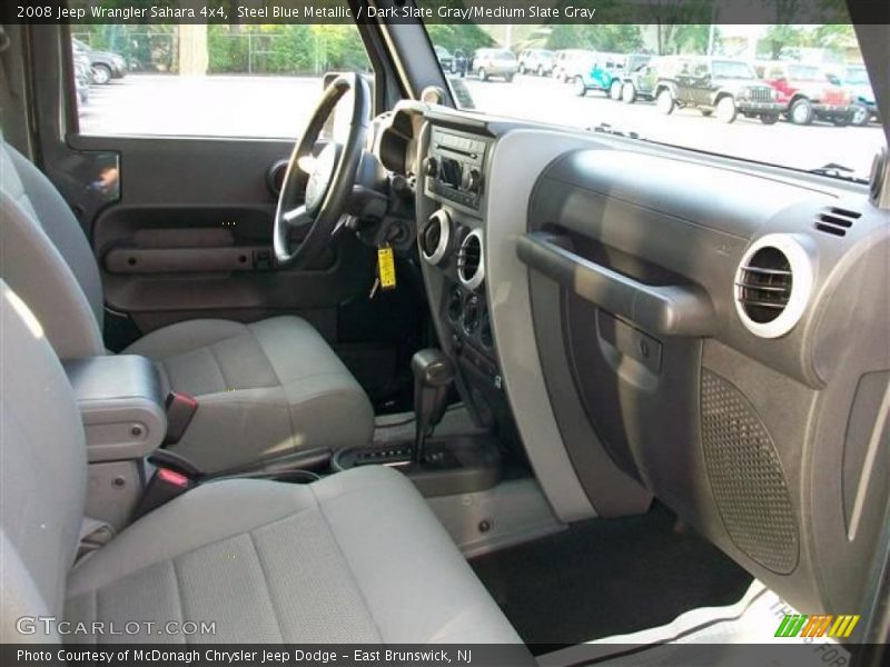 Steel Blue Metallic / Dark Slate Gray/Medium Slate Gray 2008 Jeep Wrangler Sahara 4x4