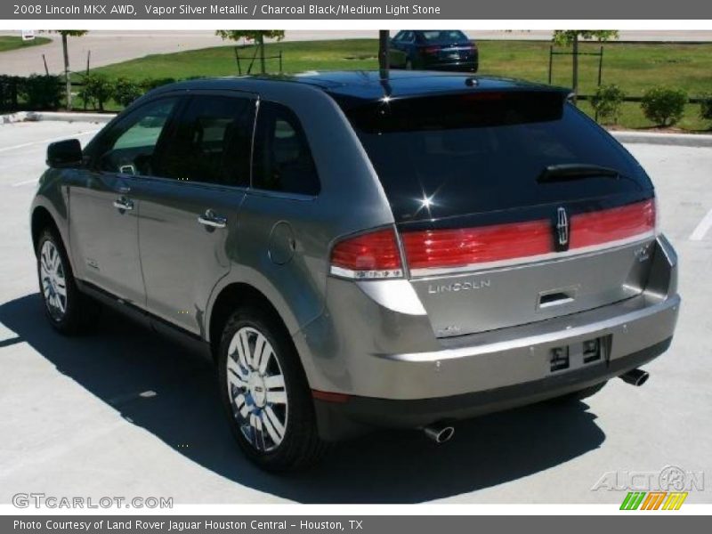 Vapor Silver Metallic / Charcoal Black/Medium Light Stone 2008 Lincoln MKX AWD