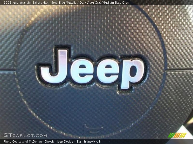 Steel Blue Metallic / Dark Slate Gray/Medium Slate Gray 2008 Jeep Wrangler Sahara 4x4