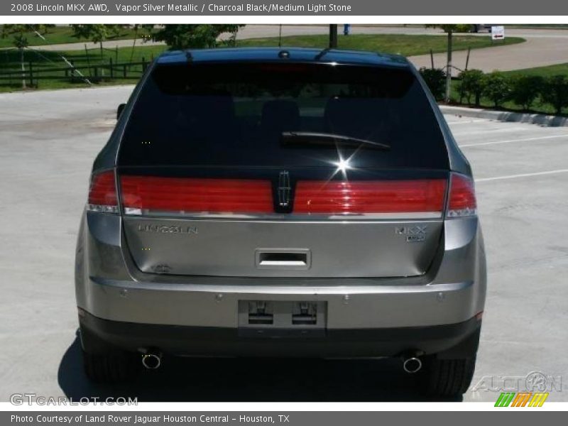 Vapor Silver Metallic / Charcoal Black/Medium Light Stone 2008 Lincoln MKX AWD