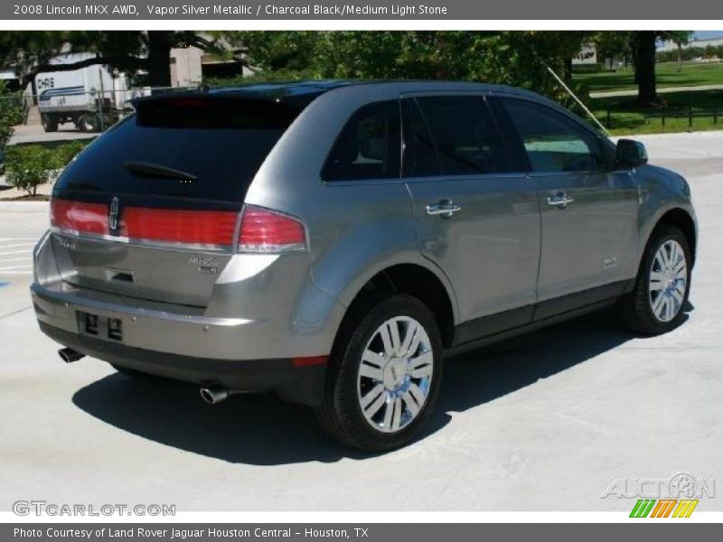 Vapor Silver Metallic / Charcoal Black/Medium Light Stone 2008 Lincoln MKX AWD