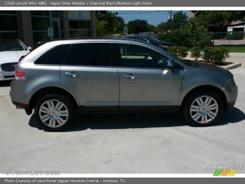 Vapor Silver Metallic / Charcoal Black/Medium Light Stone 2008 Lincoln MKX AWD