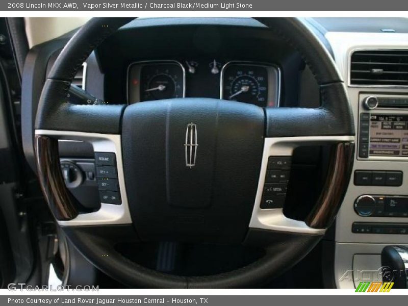 Vapor Silver Metallic / Charcoal Black/Medium Light Stone 2008 Lincoln MKX AWD