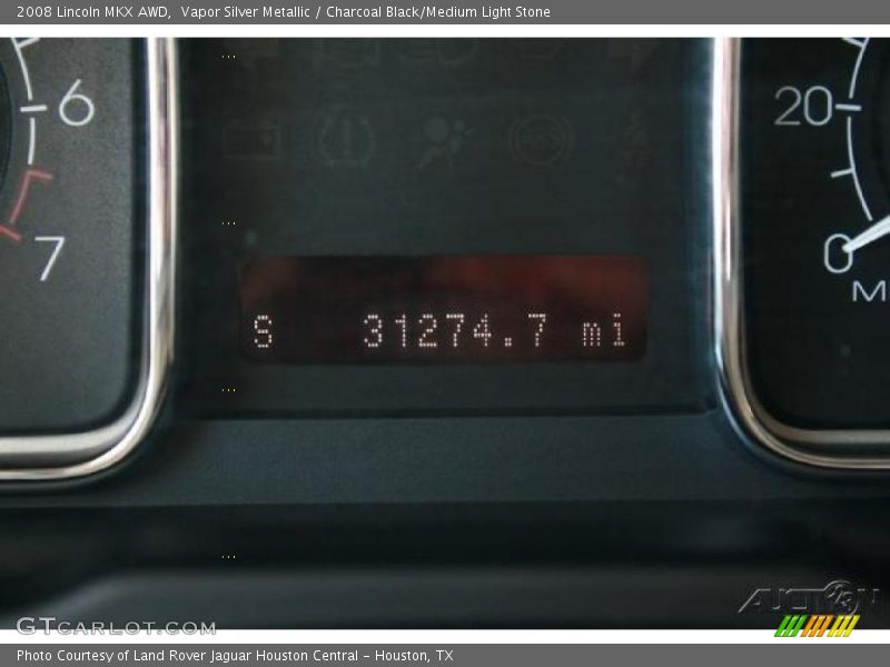 Vapor Silver Metallic / Charcoal Black/Medium Light Stone 2008 Lincoln MKX AWD