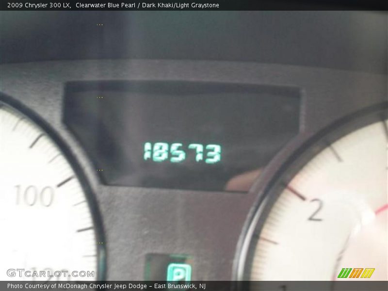 Clearwater Blue Pearl / Dark Khaki/Light Graystone 2009 Chrysler 300 LX