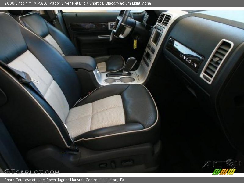 Vapor Silver Metallic / Charcoal Black/Medium Light Stone 2008 Lincoln MKX AWD