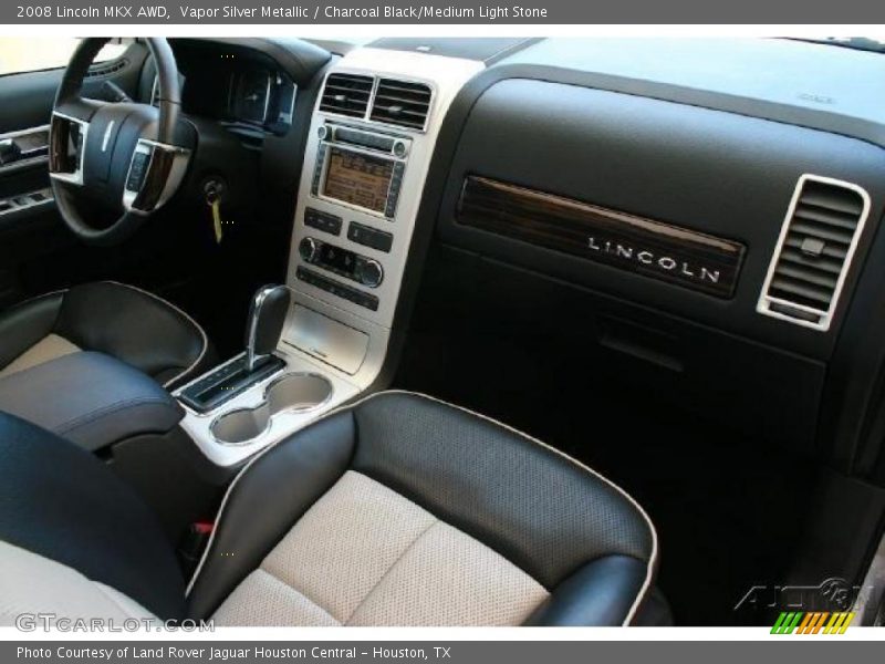 Vapor Silver Metallic / Charcoal Black/Medium Light Stone 2008 Lincoln MKX AWD
