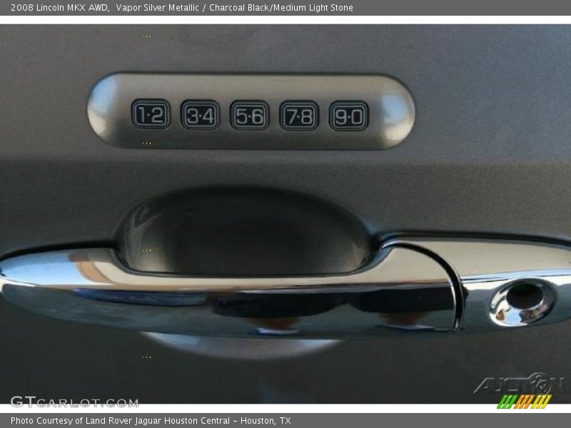 Vapor Silver Metallic / Charcoal Black/Medium Light Stone 2008 Lincoln MKX AWD