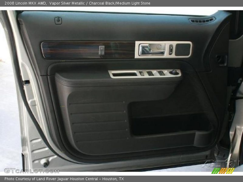 Vapor Silver Metallic / Charcoal Black/Medium Light Stone 2008 Lincoln MKX AWD