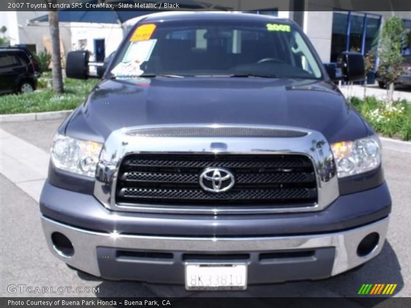 Slate Metallic / Black 2007 Toyota Tundra SR5 CrewMax