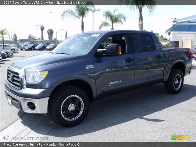 Slate Metallic / Black 2007 Toyota Tundra SR5 CrewMax