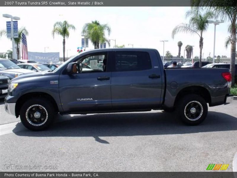 Slate Metallic / Black 2007 Toyota Tundra SR5 CrewMax