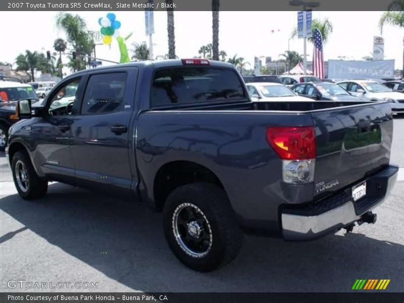 Slate Metallic / Black 2007 Toyota Tundra SR5 CrewMax