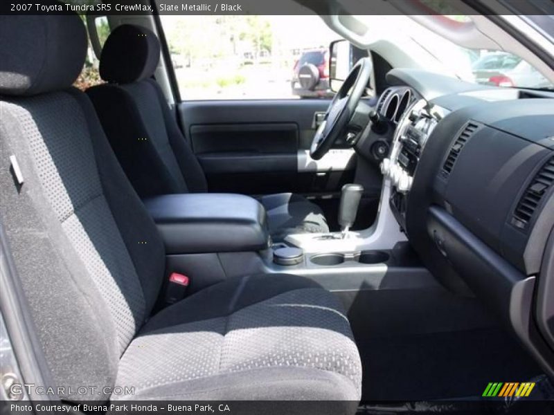 Slate Metallic / Black 2007 Toyota Tundra SR5 CrewMax