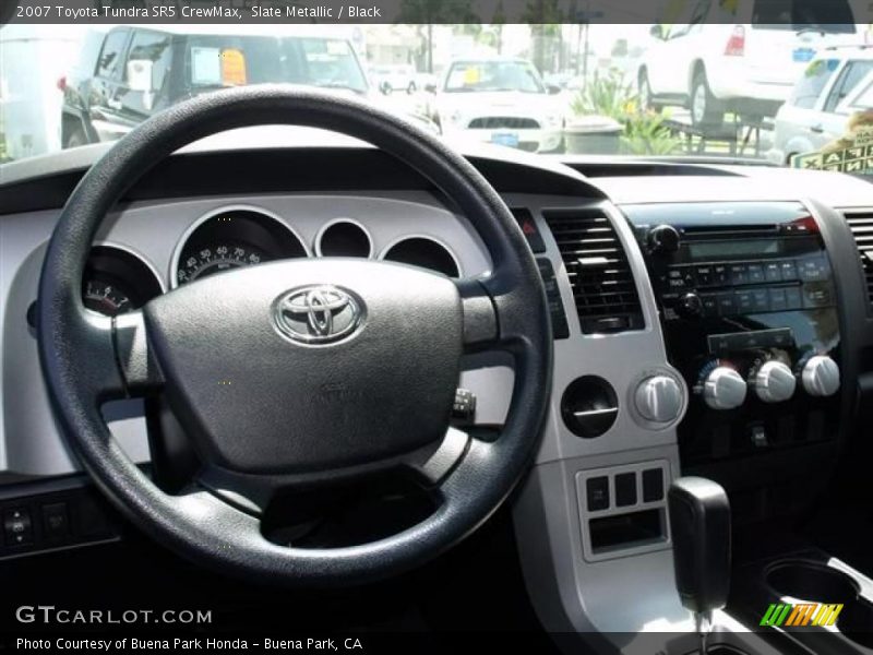 Slate Metallic / Black 2007 Toyota Tundra SR5 CrewMax