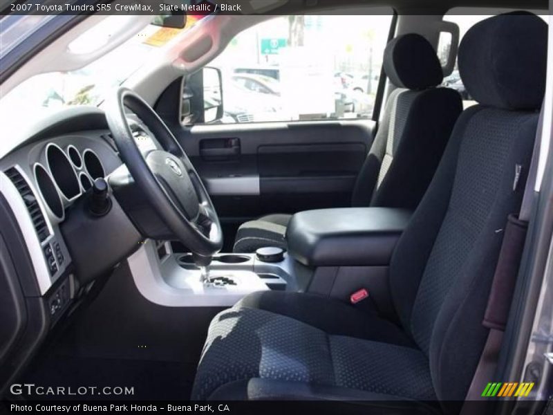 Slate Metallic / Black 2007 Toyota Tundra SR5 CrewMax
