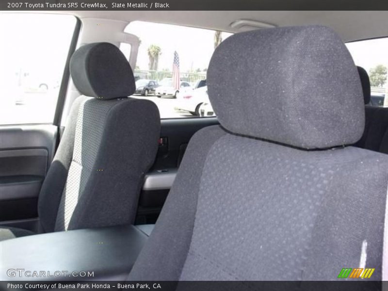 Slate Metallic / Black 2007 Toyota Tundra SR5 CrewMax