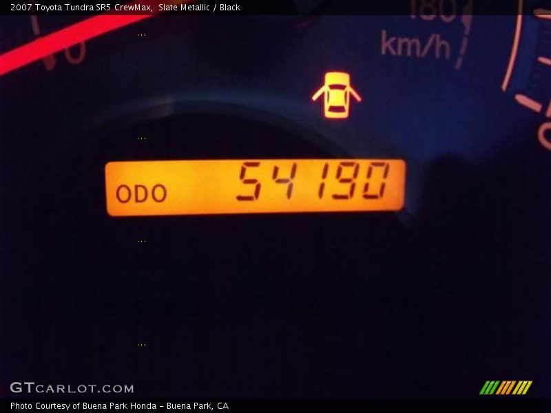 Slate Metallic / Black 2007 Toyota Tundra SR5 CrewMax