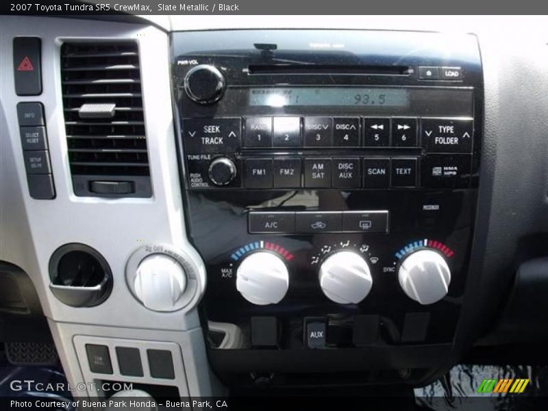 Slate Metallic / Black 2007 Toyota Tundra SR5 CrewMax
