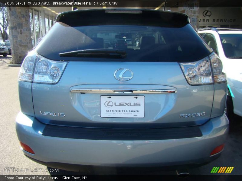 Breakwater Blue Metallic / Light Gray 2006 Lexus RX 330 AWD