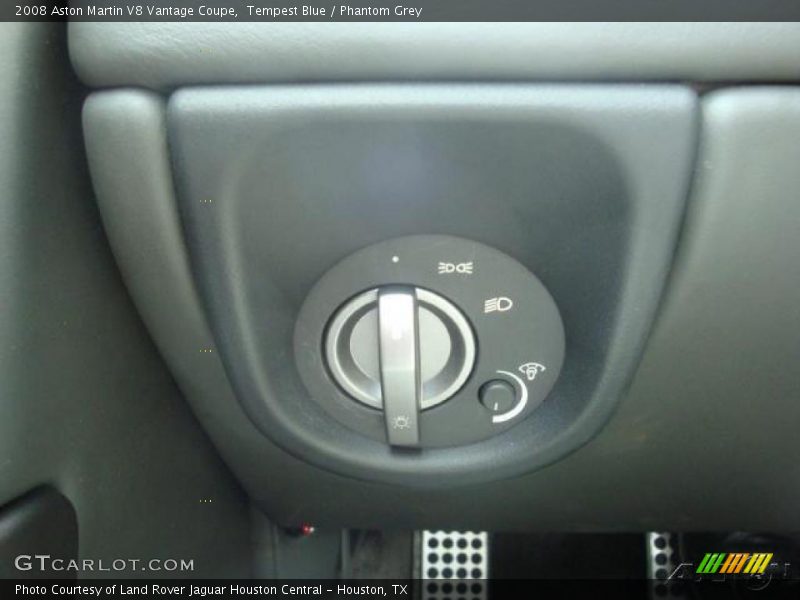 Tempest Blue / Phantom Grey 2008 Aston Martin V8 Vantage Coupe