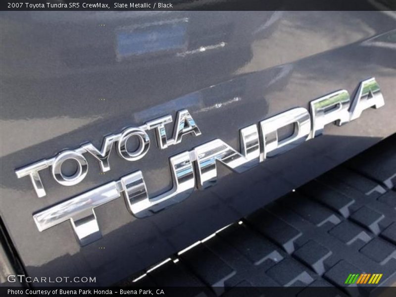 Slate Metallic / Black 2007 Toyota Tundra SR5 CrewMax