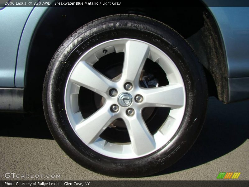 Breakwater Blue Metallic / Light Gray 2006 Lexus RX 330 AWD