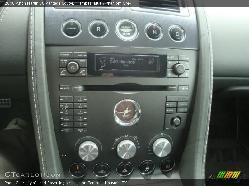 Tempest Blue / Phantom Grey 2008 Aston Martin V8 Vantage Coupe