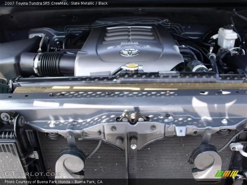 Slate Metallic / Black 2007 Toyota Tundra SR5 CrewMax